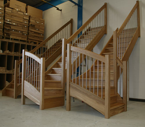 Oak stairs