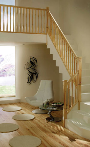 The Slender range of Staircase Handrail components Oak Trade Price List