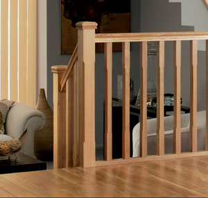 American White Oak stairparts